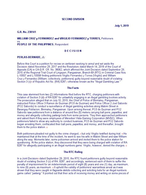 1602 case tagalog|G.R. No. 238141 .